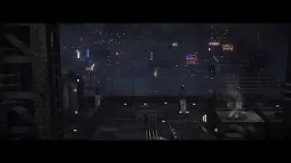 Blade Runner 2049 style VFX shot by STF