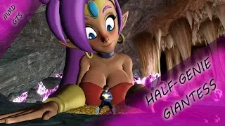 Half Genie Giantess | MMD GTS