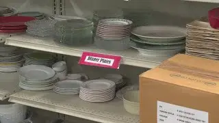 Non-profit hosting houseware collection drive