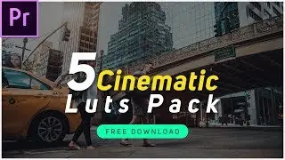 5 Cinematic Luts Pack Free Download For Adobe Premiere pro Cc