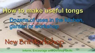 How to make useful tongs for the kitchen or garden