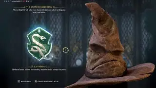 Sorting Hat - How to Get into Slytherin | Hogwarts Legacy