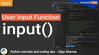 How to use input function in Python? - Tutorial to Practice User Input Function in Python