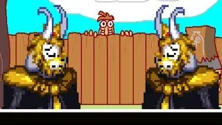 UNDERTALE MUGEN ASGORE VER. S MIRROR FIGHT | FUNNY GAMING