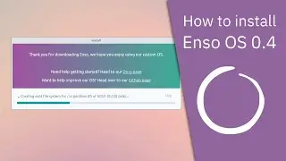 How to install Enso OS 0.4