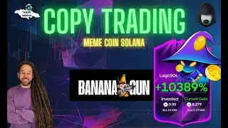 Banana Gun Sniper Bot Telegram [Tutorial Italiano] copy trading solana meme coin #memecoin #crypto