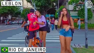 🇧🇷 LEBLON STREETS, Rio de Janeiro, Brazil | 2022【 4K UHD】