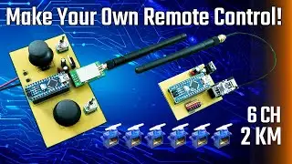 Making 6-Channel Radio Control. English Voice-Over. Remastered Video.