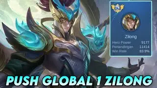 🔴 PUSH TOP 1 GLOBAL ZILONG | LIVE MOBILE LEGENDS