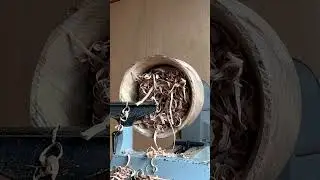 Using YAKISUGI (a traditional Japanese technique) #woodturning