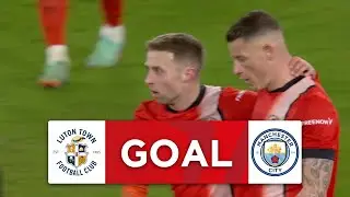 WHAT A GOAL! | Jordan Clark | Luton Town 1-3 Manchester City | Fifth Round | Emirates FA Cup 2023-24