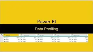 Data Profiling Power BI