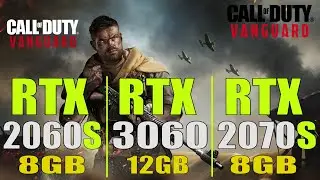 Call of Duty Vanguard || RTX 2060 SUPER vs RTX 3060 vs RTX 2070 SUPER || PC GAMES TEST ||