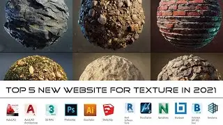 5  NEW Websites for FREE Textures and Materials in 2021