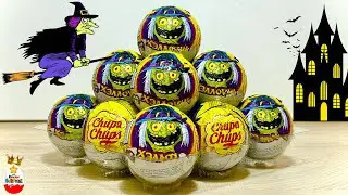 HALLOWEEN SURPRISES CHUPA CHUPS! New, Halloween Toys CUTE Babayki Chupa Chups, Surprise unboxing