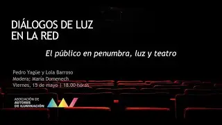 IV ´Dialogos de Luz en la Red´/  Lola Barroso, Pedro Yagüe, Maria Domenech.