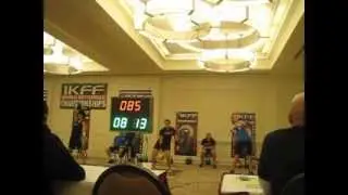 IKFF Nationals 2013 Kristin Zyskowski 16kg Long Cycle 105 Reps Alison Thomas 20kg Long Cycle 82 Reps