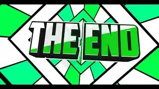 Футаж THE END - заставки - футажи для видео 