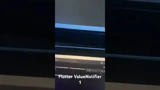 Flutter ValueNotifier Example 1 #coding