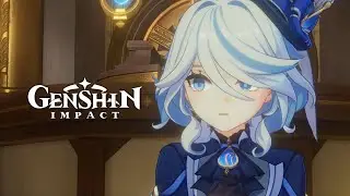 Furina Trial on Court Cutscene and Puzzle Walkthrough - Genshin Impact 4.2 Japanese Cutscene