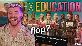 is Sex Education Season 4 a FLOP?!! lets find out... ~ sex education reaction ~