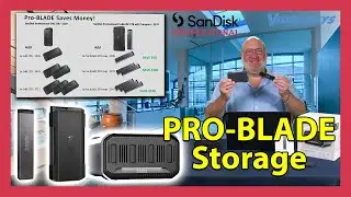 SanDisk Professional PRO-BLADE Modular SSD Storage Ecosystem