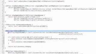 SQLite: Executing a SQL DELETE in your app