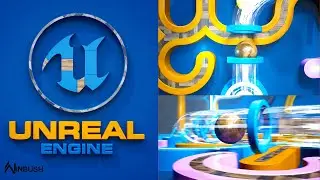 Unreal Engine GEOMETRIC Logo Animation #EpicPartner