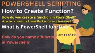 Powershell How to Create Function