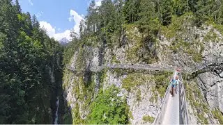 Leutascher Geisterklamm in Tirol, Österreich (4K). Infos in der Beschreibung.