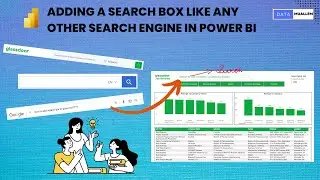 Add a search box like any other search engine in Power BI