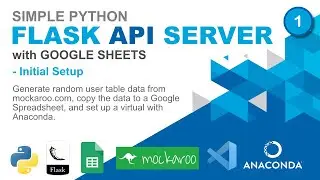 Simple Python Flask API with Google Sheets - 01 - Initial Setup