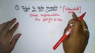 Code generator | Issues in design | Part-1/2 | Compiler Design | Lec - 53 | Bhanu Priya