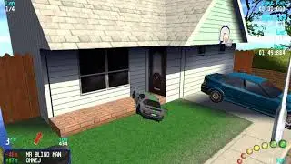 Re-Volt/RVGL - Driving RC Crack GTR while blind (I turned off my monitor) (2020/04/30)