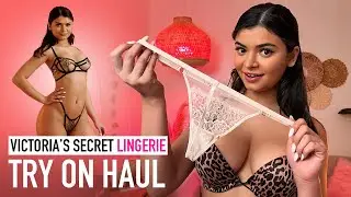 Victoria's Secret Lingerie TRY ON HAUL | Adela Guerra