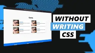 Simple Web Page Using HTML ONLY (0% CSS) for Beginners | TailwindCSS Tutorial