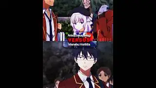 Manabu Horikita vs Arisu Sakayanagi | Classroom Of The Elites 
