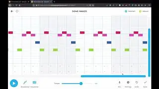 BAD GUY composing in Firefox (Chrome Sound Maker)