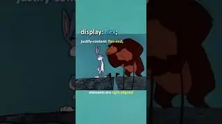 Flexbox: justify-content in 10 seconds | Cartoons explain CSS