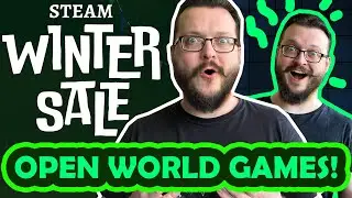 Steam Winter Sale 2022! - 10 Discounted Open World Games YOU CANT MISS!