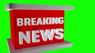 Breaking News Green Screen Templates | No Copyrights | Arishs Films