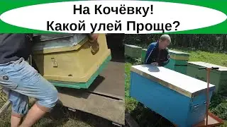 Какой улей лучше для кочевки. Погрузка, перевозка Владимирских ульев до 1000 км, сравнение с Дадан