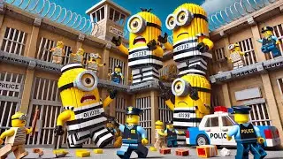 Riesige Lego Minions brechen aus – Polizei verfolgt