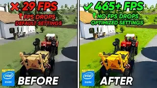 🔧How To Boost FPS, FIX Lag And FPS Drops In Farming Simulator 22📈✅| Unlock FPS | Best Settings!