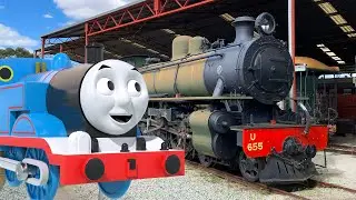 Thomas Visits the Railway Museum (A Guided Tour from DieselD199)