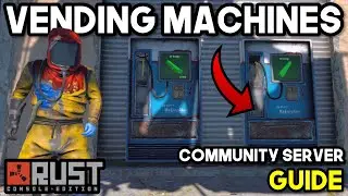 IMPORTANT Vending Machine Commands | Rust Console Community Server GUIDE