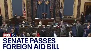 Senate overwhelmingly passes foreign aid bill