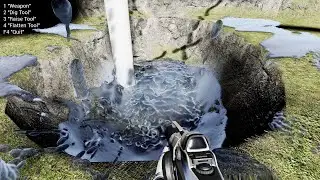 Combining fluid simulation with destructible environments... in Unreal Engine 4