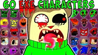 60 EXE CHARACTERS | FNF Character Test | Gameplay VS Playground