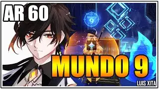 Ascensión de Nivel de MUNDO FINAL ⚔️ ✦〚 Desbloqueando el Mundo 9 〛‍• AR 60 - Genshin impact 2024